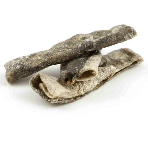 Recompensa pentru caini Fish4Dogs Dental Snack Sea Jerky Fish Strips 100g